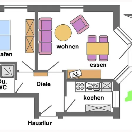 Apartmán An Der Galerie, B 01 *